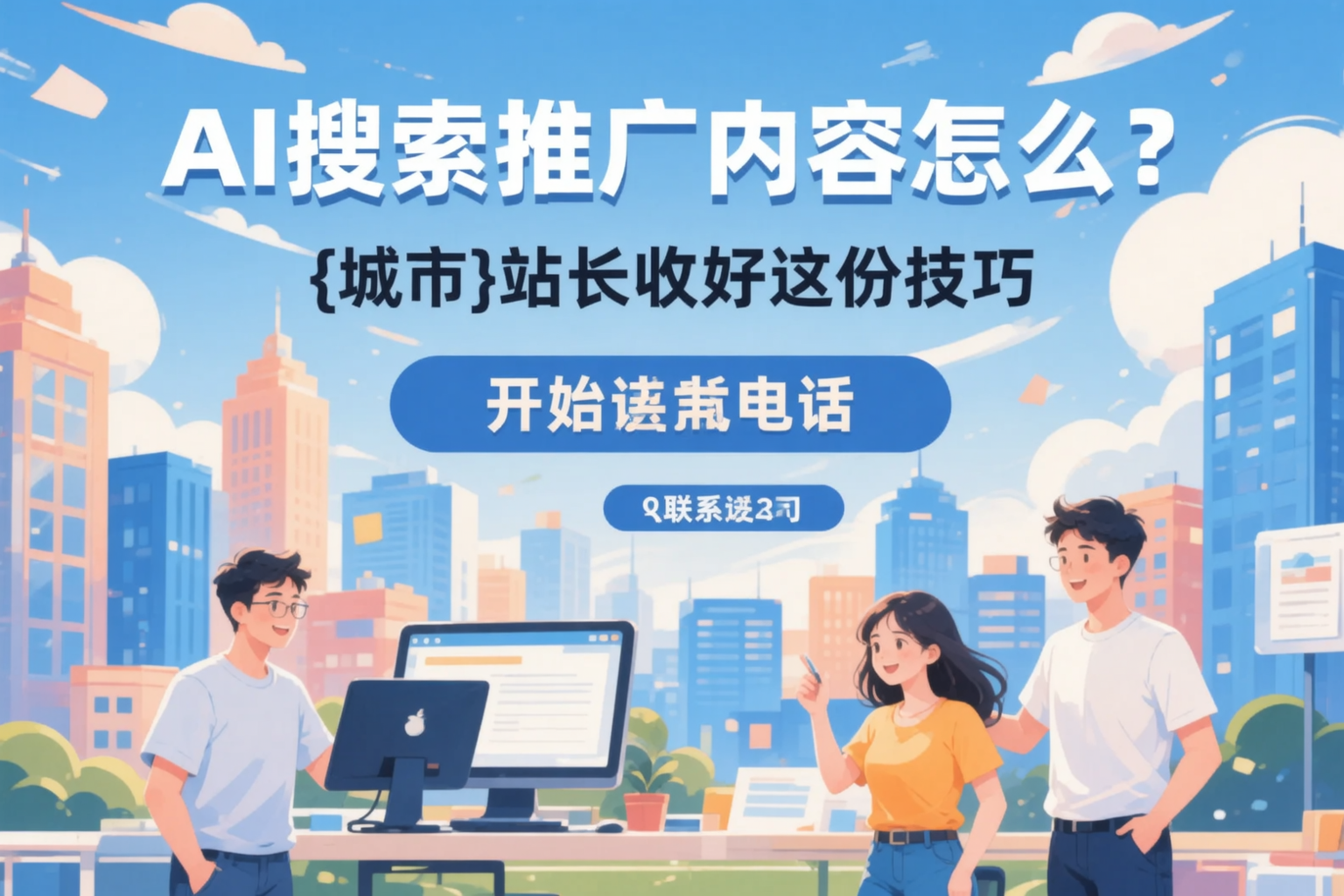 AI搜索推广内容怎么写？忻州站长收好这份技巧