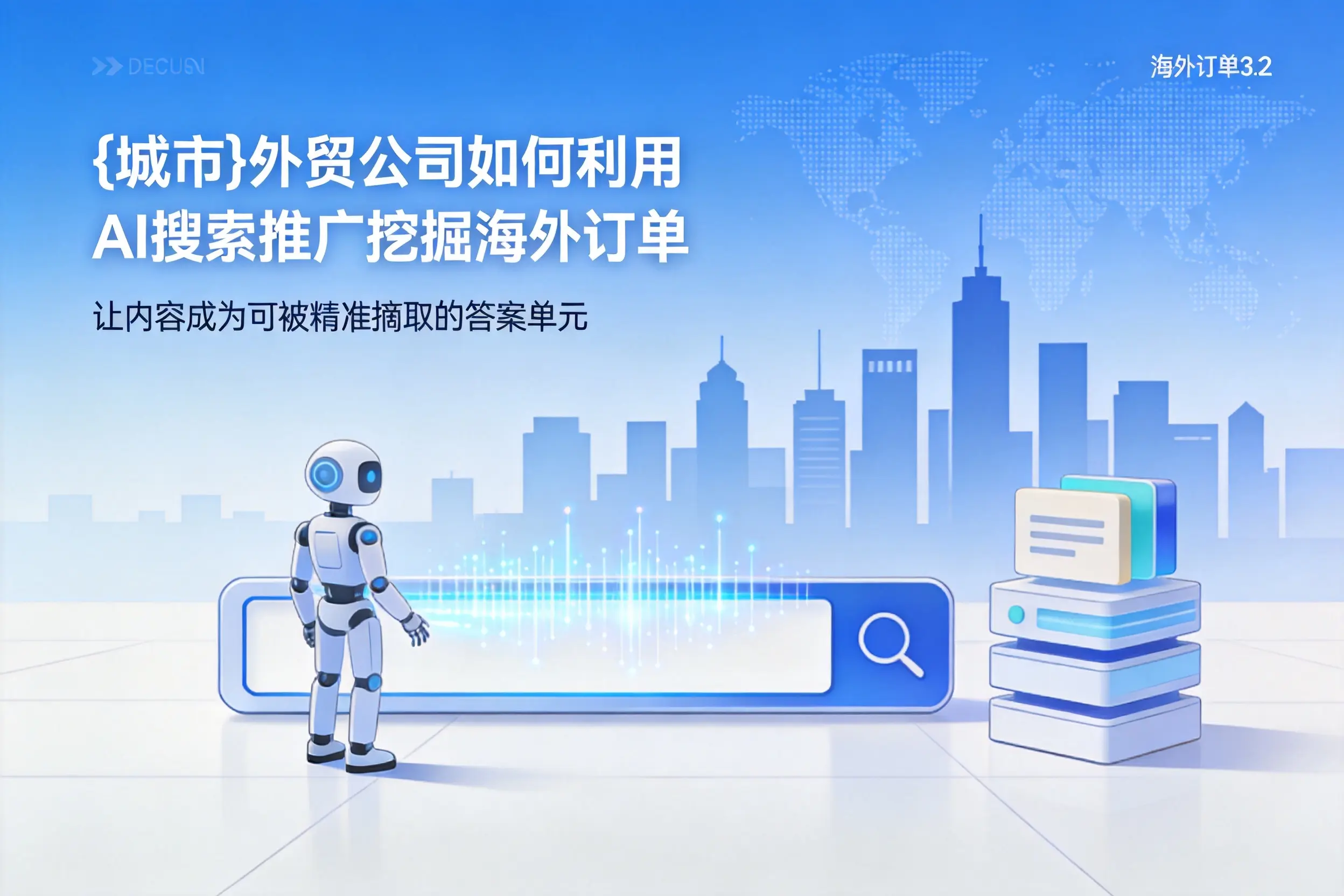 忻州外贸公司如何利用AI搜索推广挖掘海外订单
