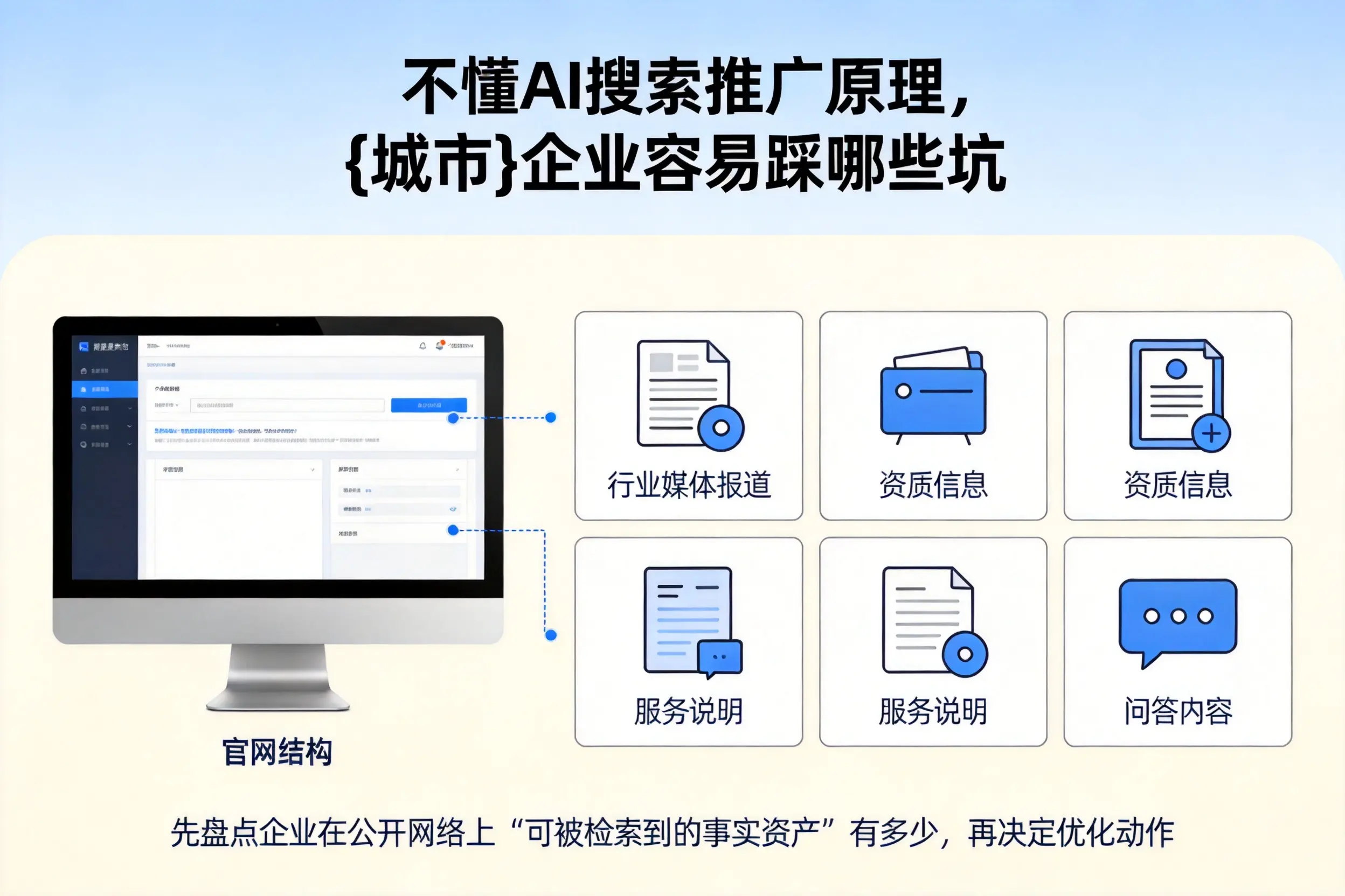 不懂AI搜索推广原理，忻州企业容易踩哪些坑