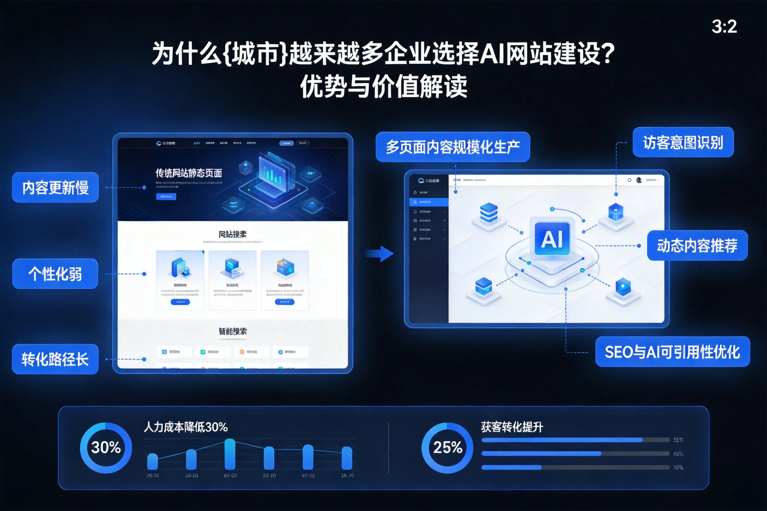 为什么忻州越来越多企业选择AI网站建设？优势与价值解读