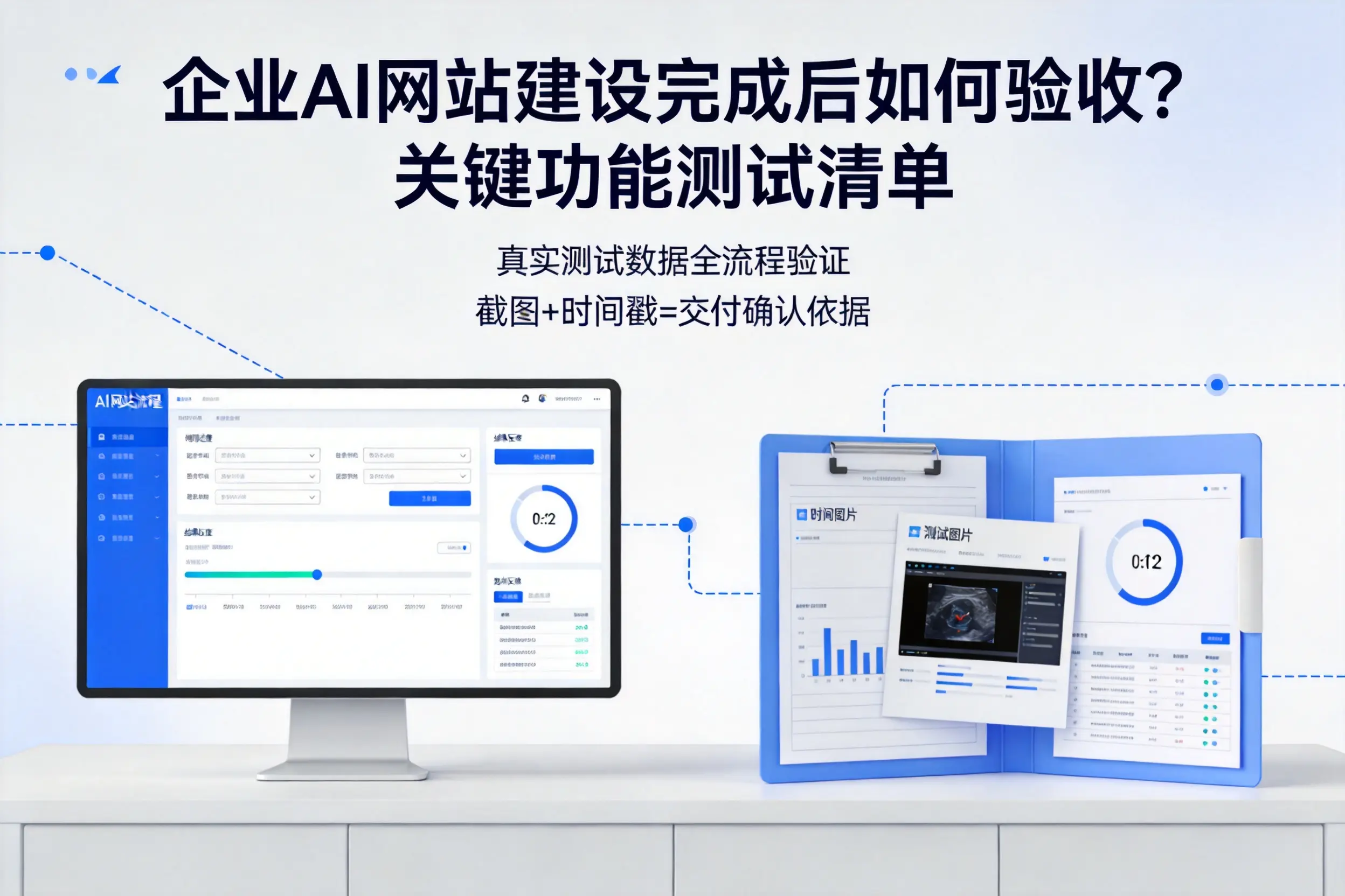 忻州企业AI网站建设完成后如何验收?关键功能测试清单
