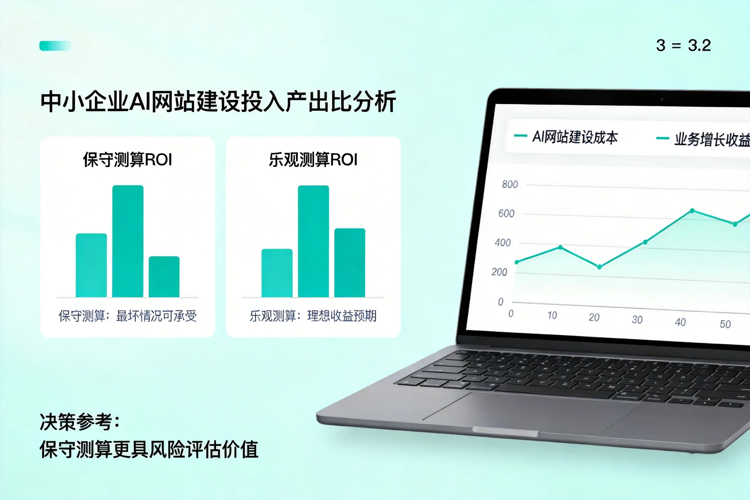 忻州中小企业AI网站建设投入产出比怎么算?先看这份分析