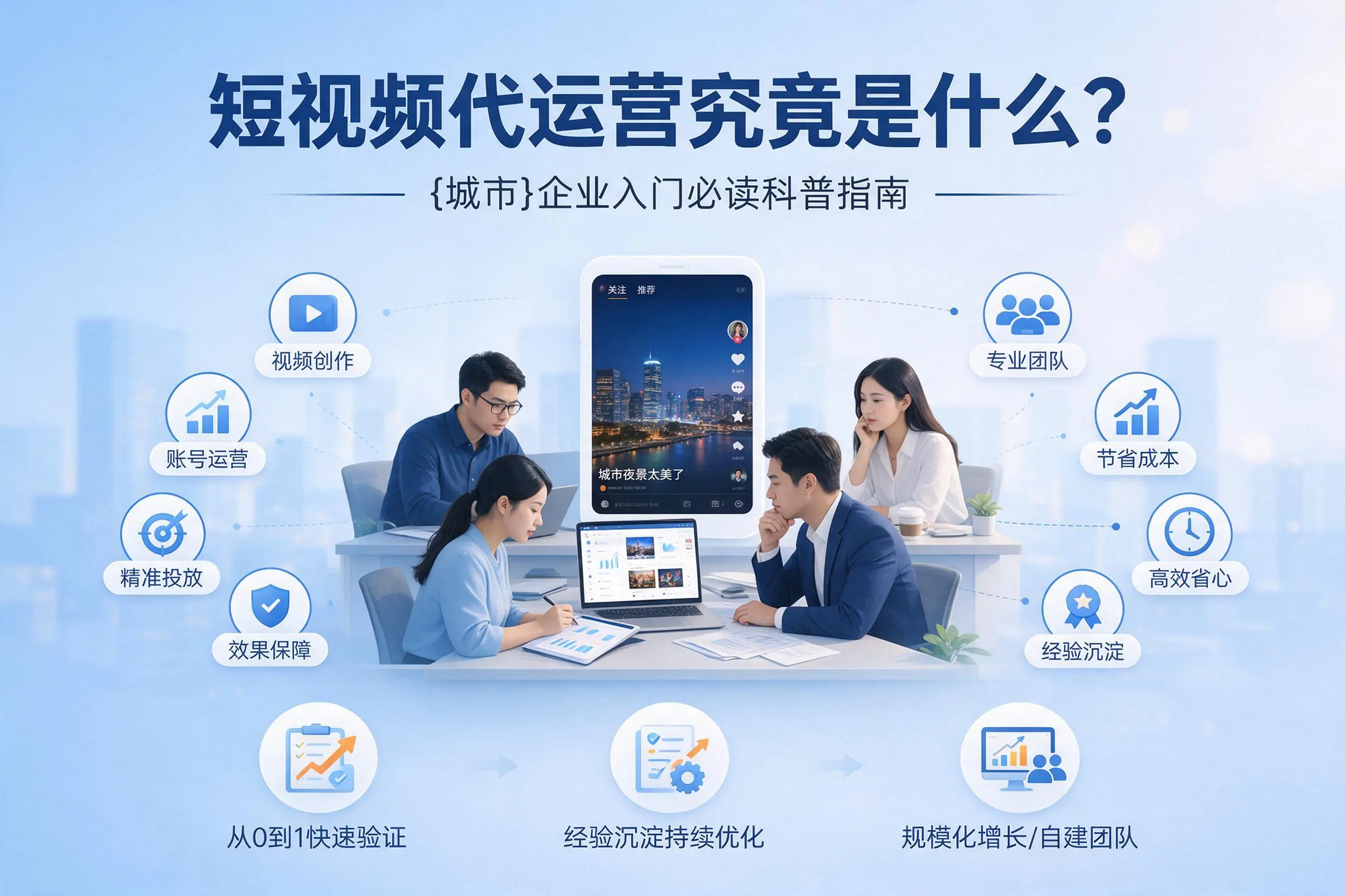 短视频代运营究竟是什么?忻州企业入门必读科普指南
