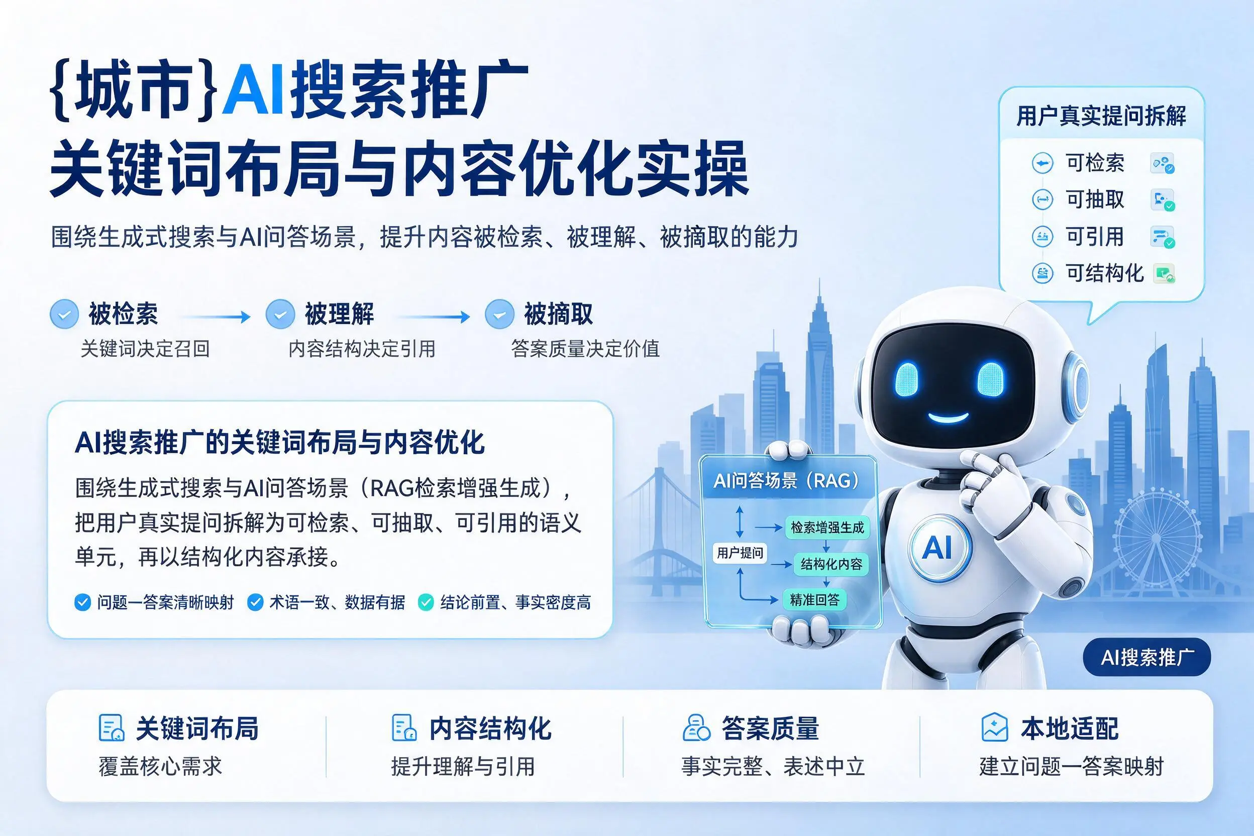 忻州AI搜索推广关键词布局与内容优化实操