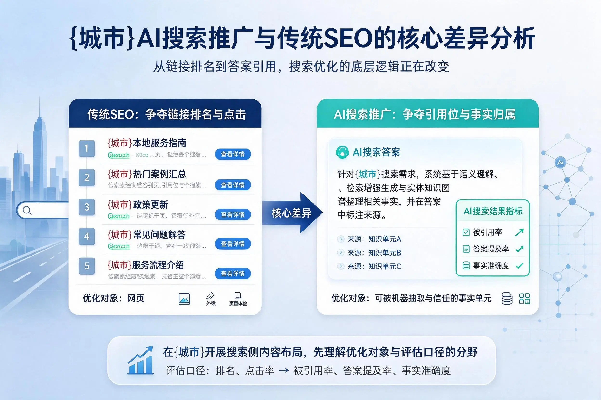 忻州AI搜索推广与传统SEO的核心差异分析